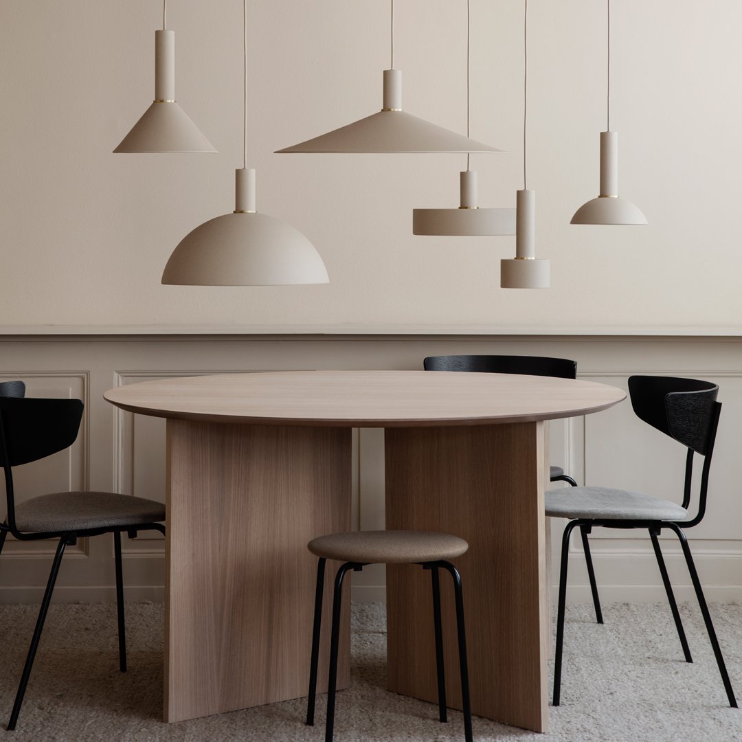 Ferm Living Angle Shade Collection - Modern Pendant Lighting for Living Room, Bedroom & Dining Room | Scandinavian Design Ceiling Lamp