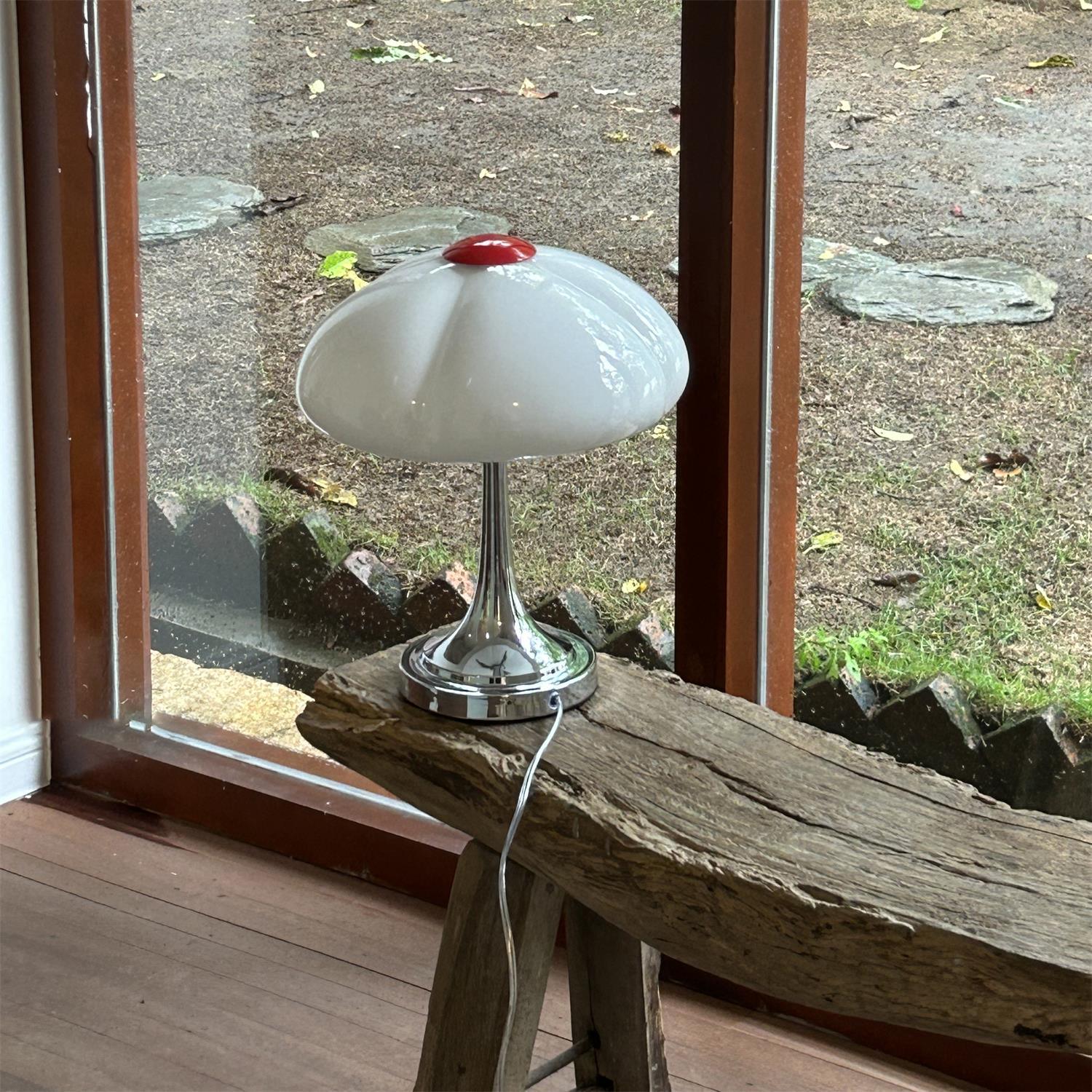 Dario Flower Petal Table Lamp - Modern LED Nightstand Light with Adjustable Brightness, Warm White Light for Bedroom, Living Room, Office Decor & Reading