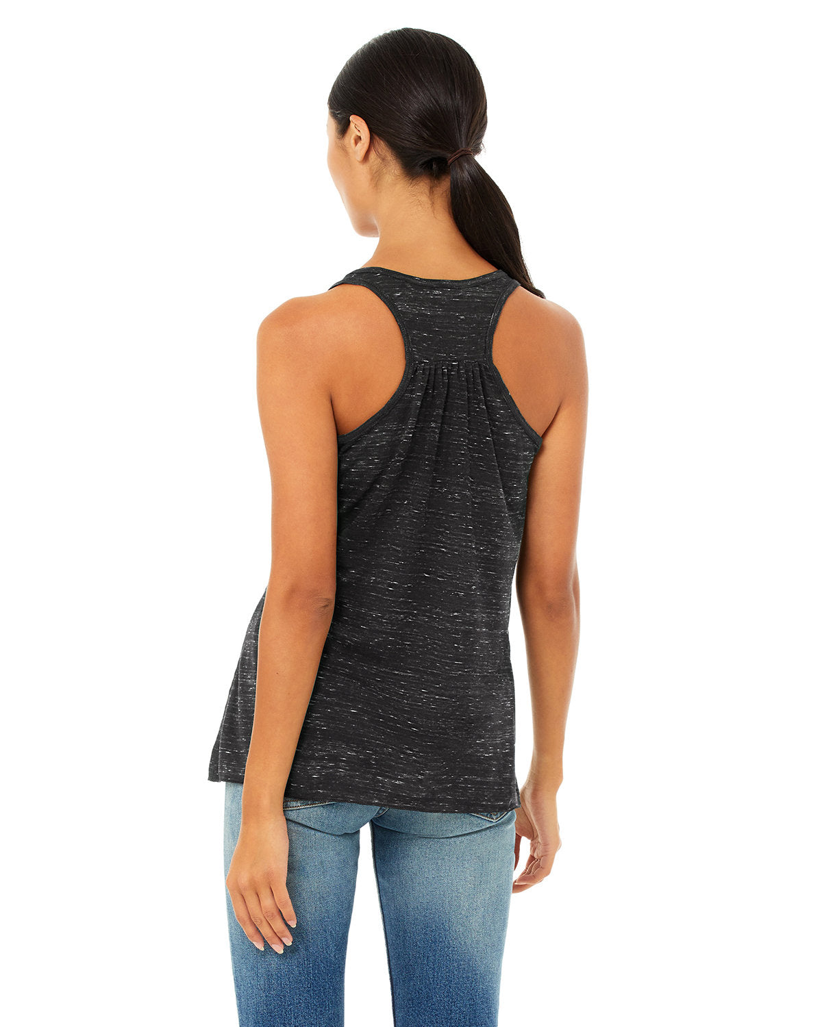 Bella + Canvas B8800 Women's Flowy Racerback Tank Top - Soft & Comfortable Yoga, Workout & Casual Wear