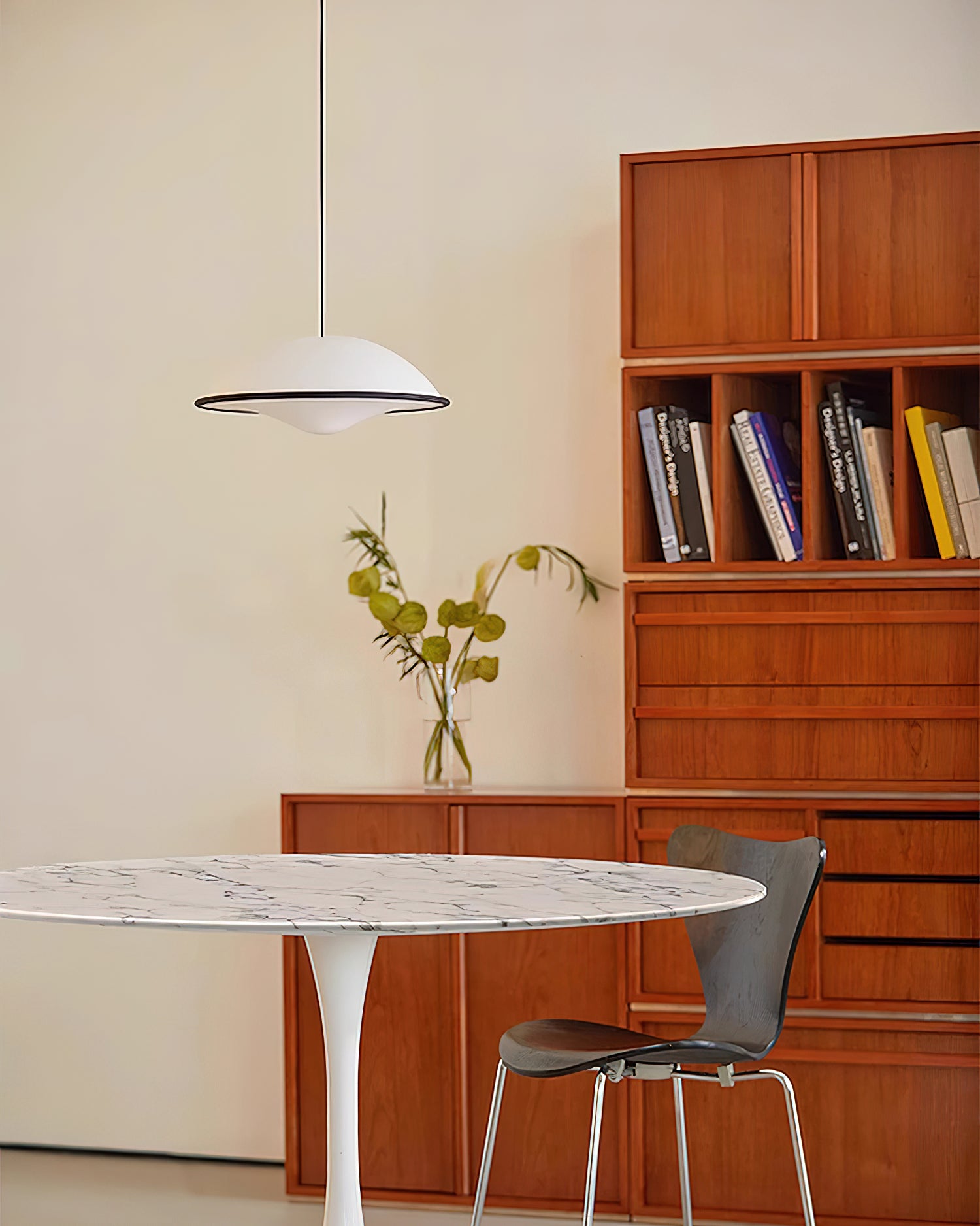 Modern Fontana Pendant Lamp - Sleek Hanging Light Fixture for Kitchen Island, Dining Room & Living Room Decor