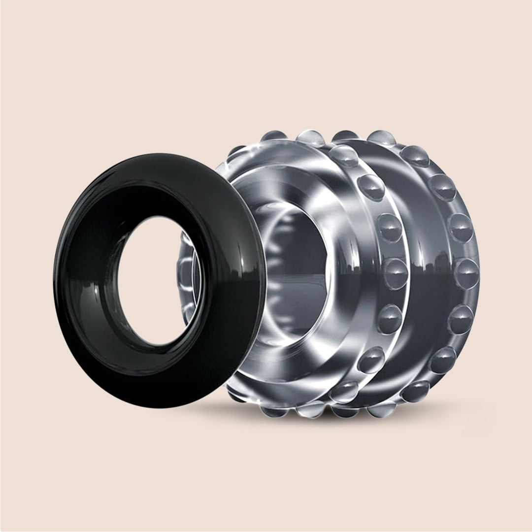 Sir Richard's CONTROL Pro Performance C-Ring | Dual Tension Penis Ring for Enhanced Stamina & Pleasure | Perfect for Couples & Solo Play