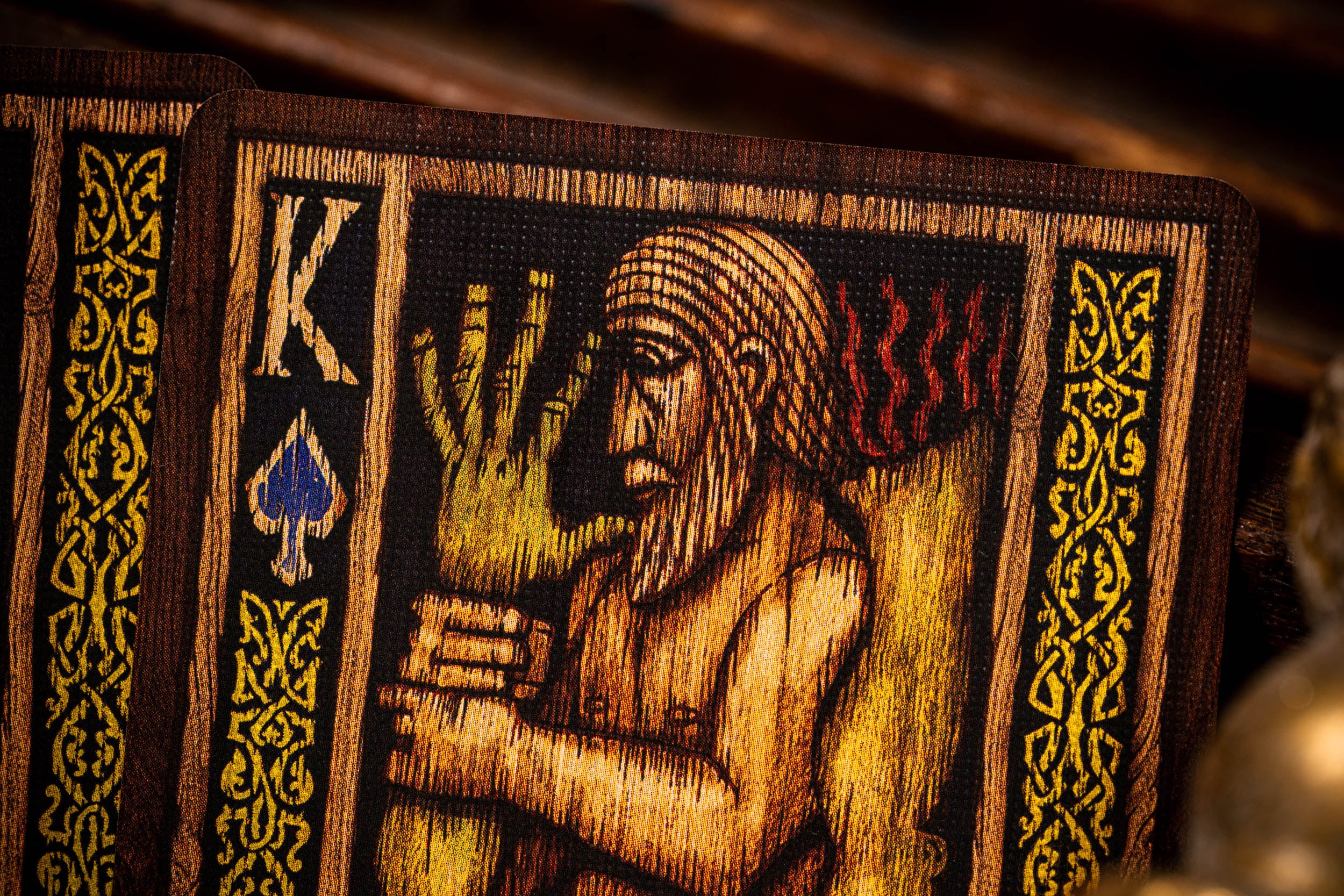 Beowulf Gilded Luxury Playing Cards - Premium Gold Foil Deck for Poker, Magic Tricks & Collectibles - Perfect for Game Nights, Gifts & Cardistry