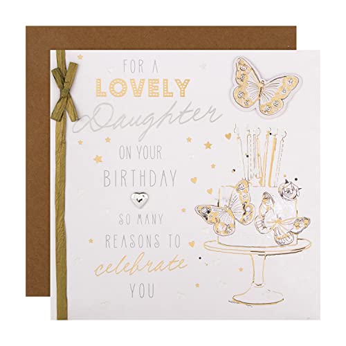 Birthday Card Daughter Cake