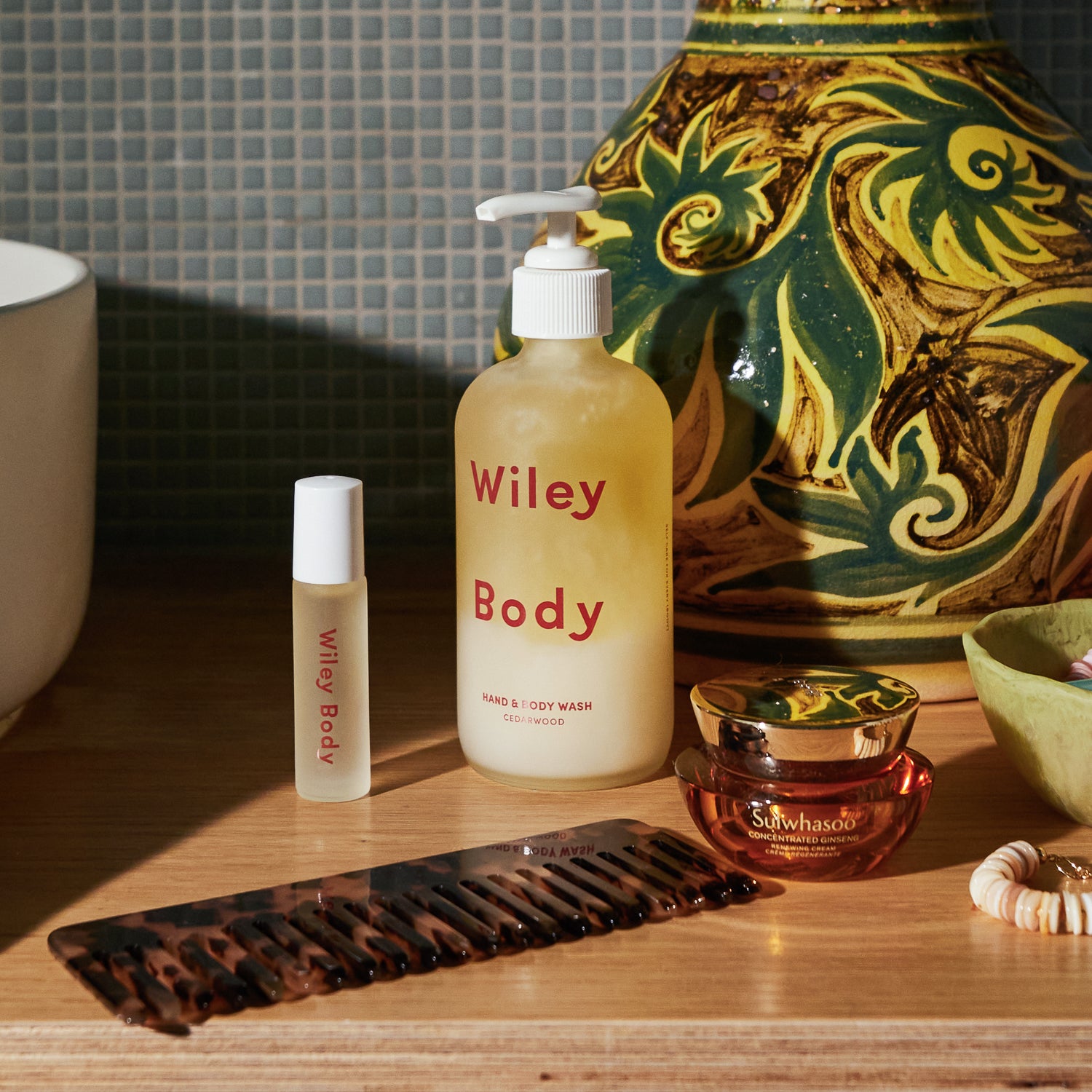 Natural Hand & Body Wash for Sensitive Skin - Moisturizing & Gentle Cleansing - Perfect for Daily Use at Home, Gym, or Travel