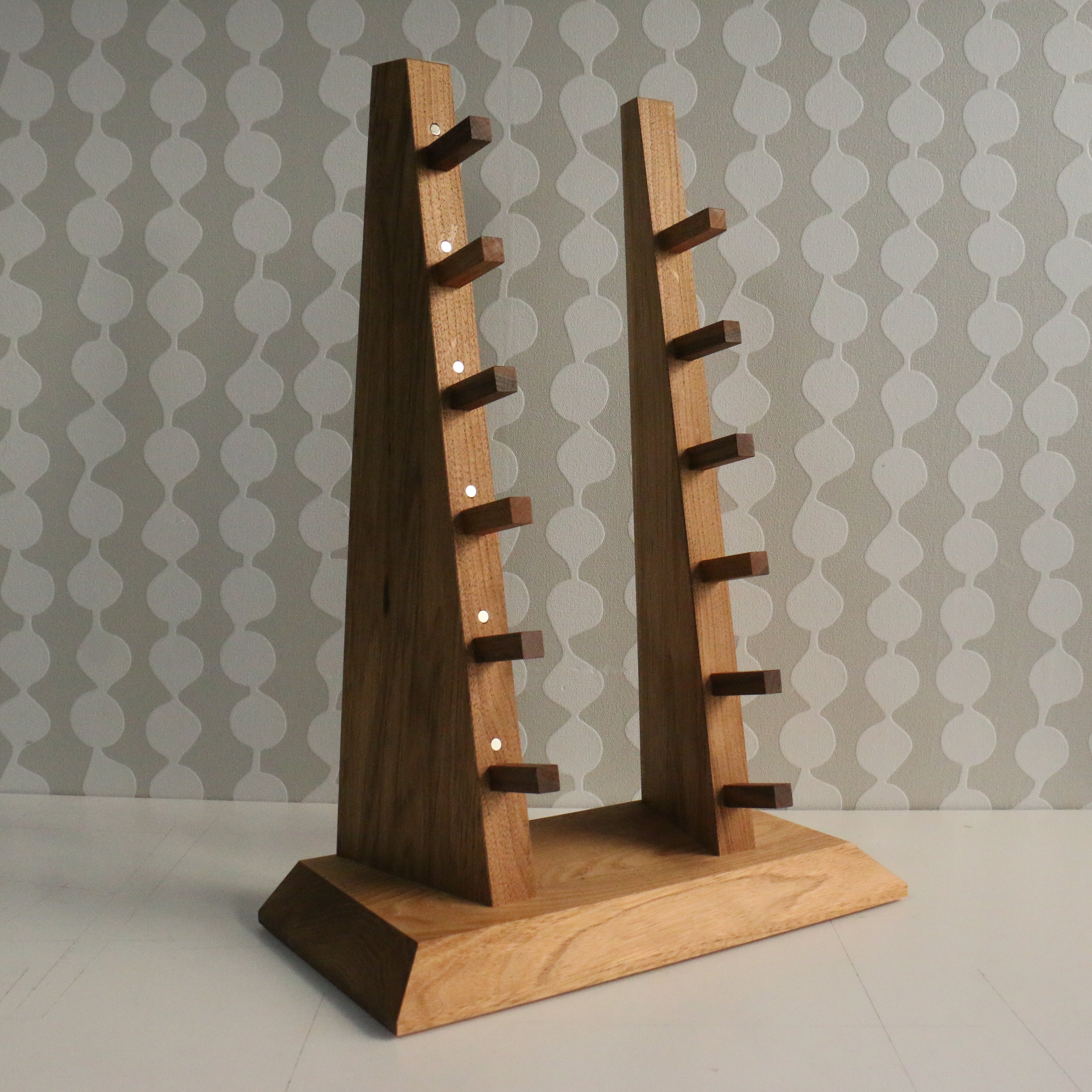 Premium 6-Knife Holder - Sturdy Knife Storage Tower for Kitchen Countertop | Perfect for Organizing Chef Knives, Steak Knives & More | Ideal for Home Chefs & Professional Kitchens
