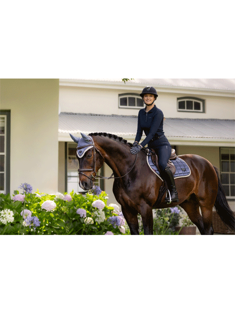 Premium Loire Dressage Saddle Square by LeMieux - Comfortable & Durable Equestrian Saddle for Dressage Training & Competition - Perfect for Professional Riders & Horse Shows