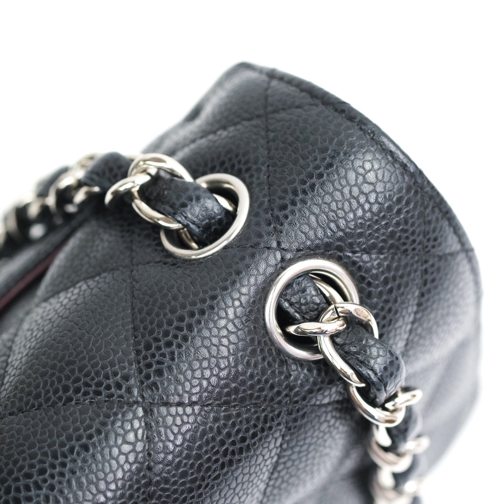 Chanel Caviar Quilted Jumbo Double Flap Bag Black with Silver Hardware - Luxury Designer Handbag for Women, Perfect for Parties, Work & Special Occasions