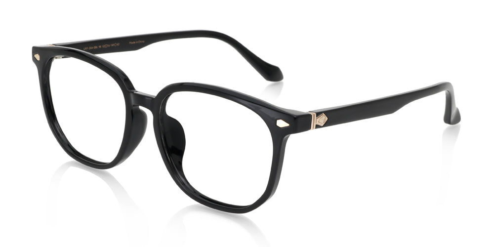 JINS x PEANUTS 086 Resting Eyeglasses - Stylish Snoopy & Woodstock Design for Men & Women - Perfect for Reading, Working & Daily Use