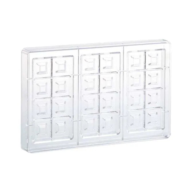 Premium 3-Form Poly Chocolate Mold for Baking, Candy Making & DIY Treats - Perfect for Holidays, Parties & Gifts
