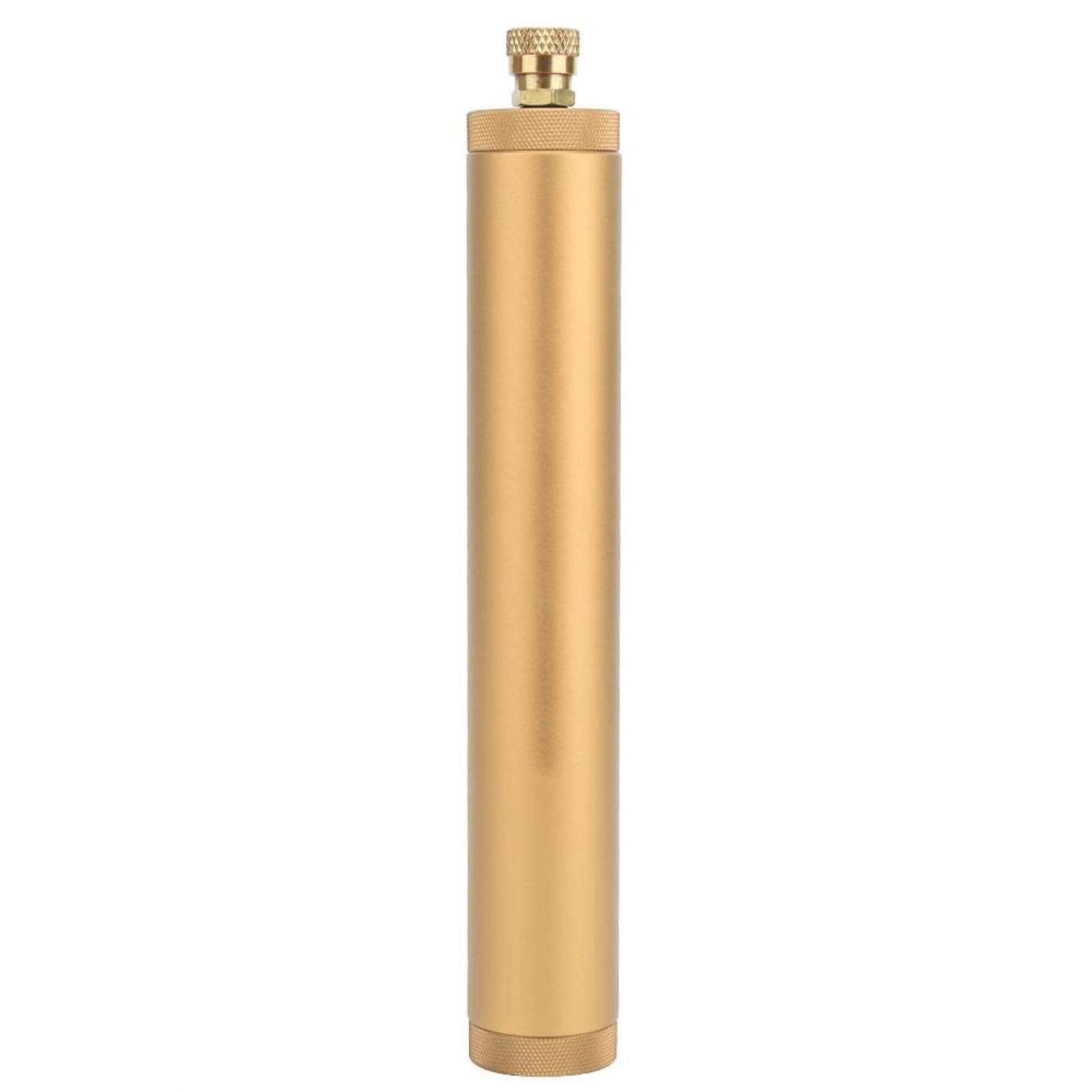 Premium Compressor Oil Water Filter for Diving & High Pressure Air Pumps - Dual Stage Oil-Water Separator with Activated Carbon (Gold) | Scuba Gear, Industrial Air Tools, Paint Spraying Equipment
