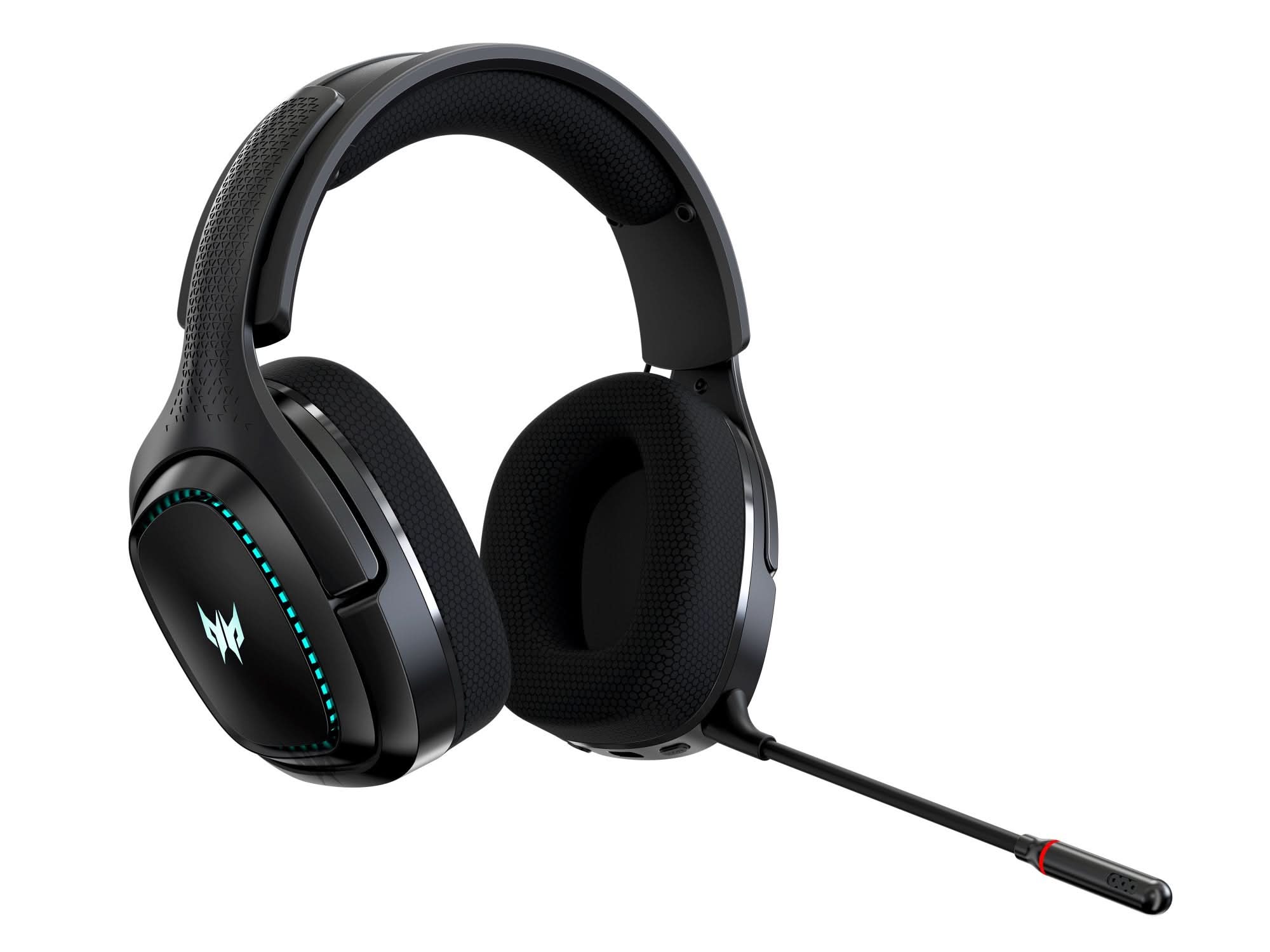 Acer Predator Galea 550 Gaming Headset with Noise Cancellation - Wired Over-Ear Headphones for PC, PS5, Xbox - Immersive Audio for FPS, RPG & Streaming - Perfect for Esports & Late-Night Gaming Sessions