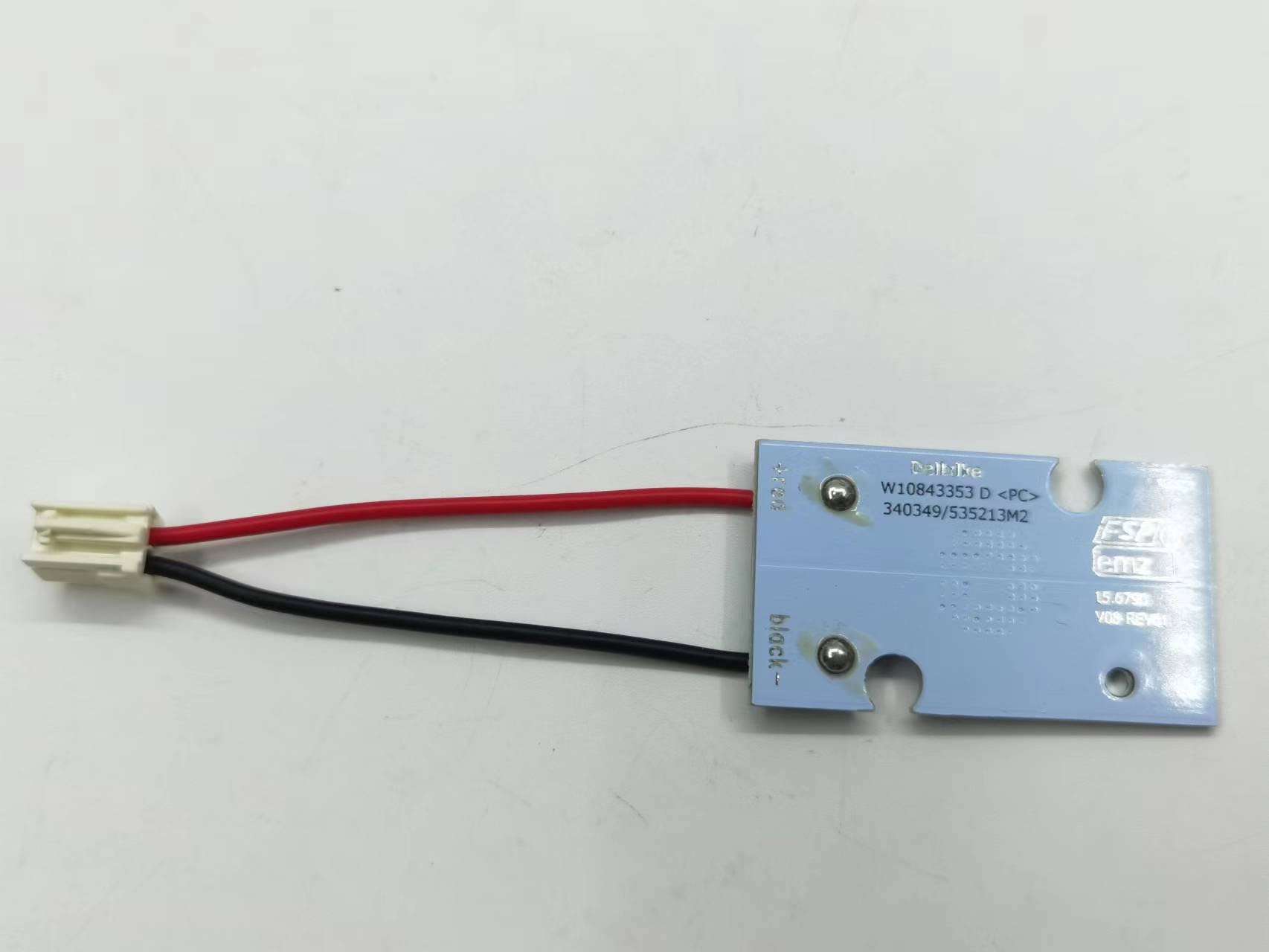 Whirlpool Refrigerator LED Light Module Replacement - Compatible with W10843353 W11205083 W10695459 (LED Board Only) - Perfect for Kitchen Appliance Repair & DIY Home Maintenance