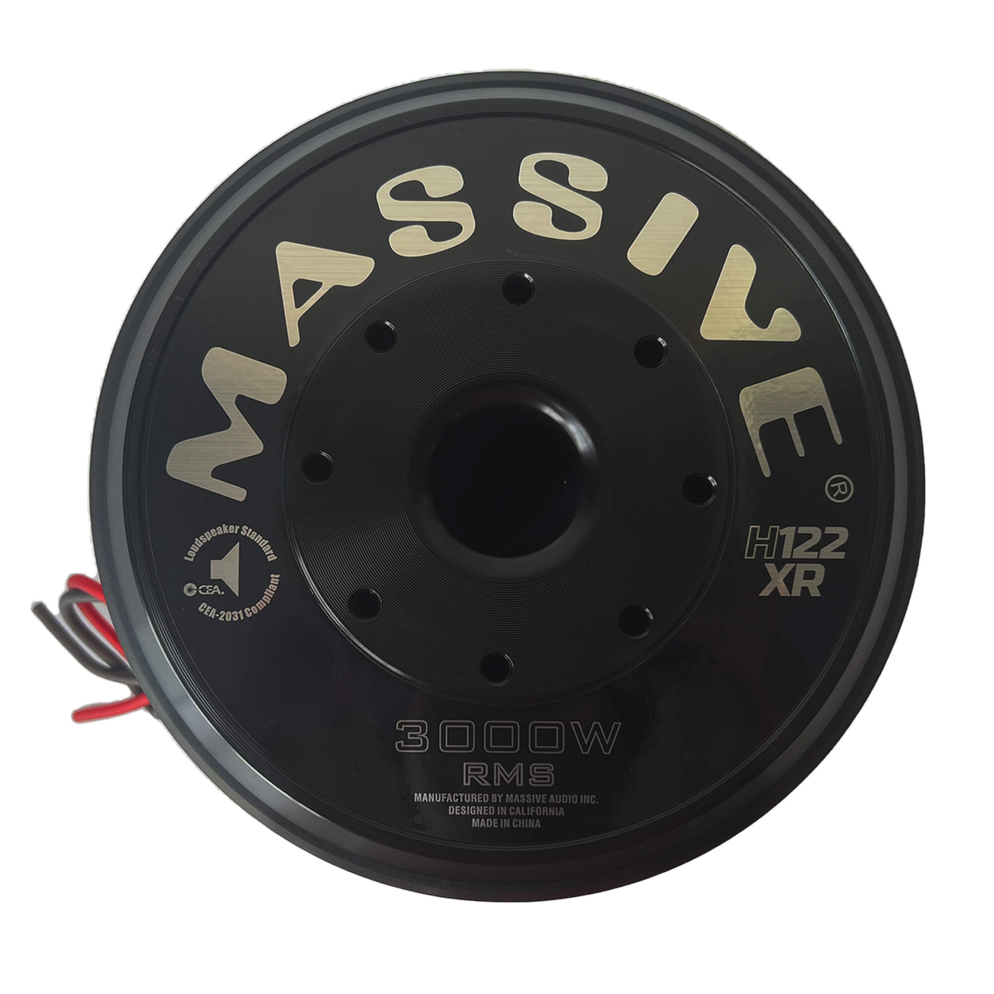 H122XR 12-Inch 3000 Watts RMS Dual 2 Ohm 4 V.C. Mega 70 Lbs. Car Subwoofer - Powerful Bass for Car Audio & Home Theater Systems