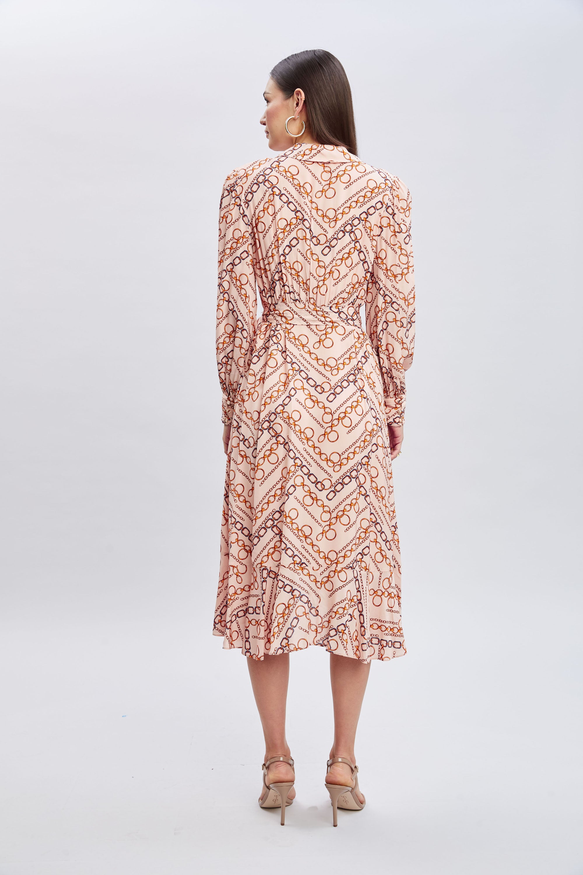 Elegant Chain Wrap Dress for Women - Stylish & Comfortable Summer Outfit - Perfect for Parties, Dates & Casual Wear
