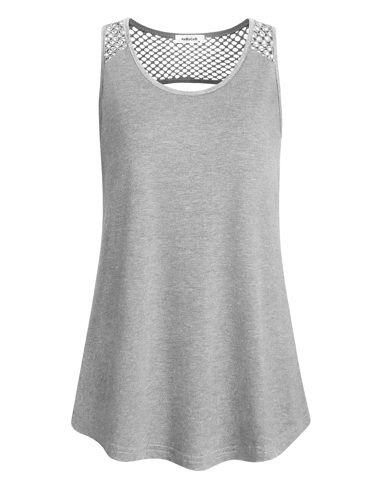 Women's Open Back Sleeveless Yoga Tank Top - Breathable Workout Activewear for Fitness, Gym & Running - Perfect for Yoga, Pilates & Summer Sports