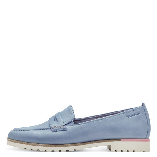 Tamaris Cora 24228 Women's Comfortable Slip-On Loafers - Lightweight Casual Shoes for Walking, Office & Travel | Perfect for Work, Daily Wear & Outfits