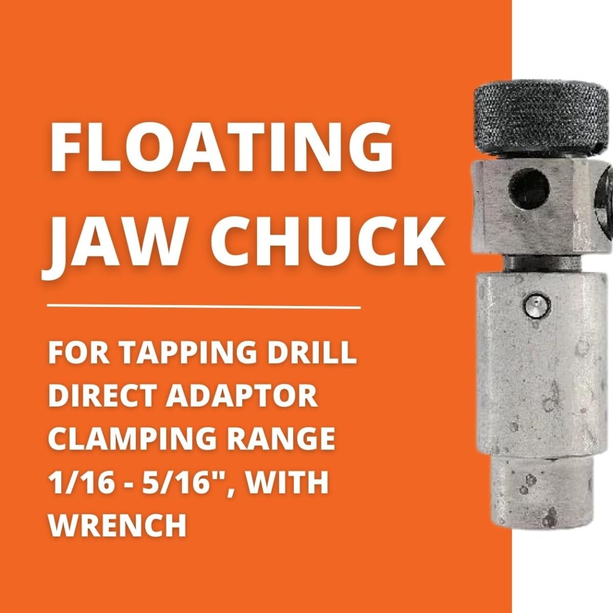 Fein Floating Jaw Chuck with Wrench - High Precision 1/16
