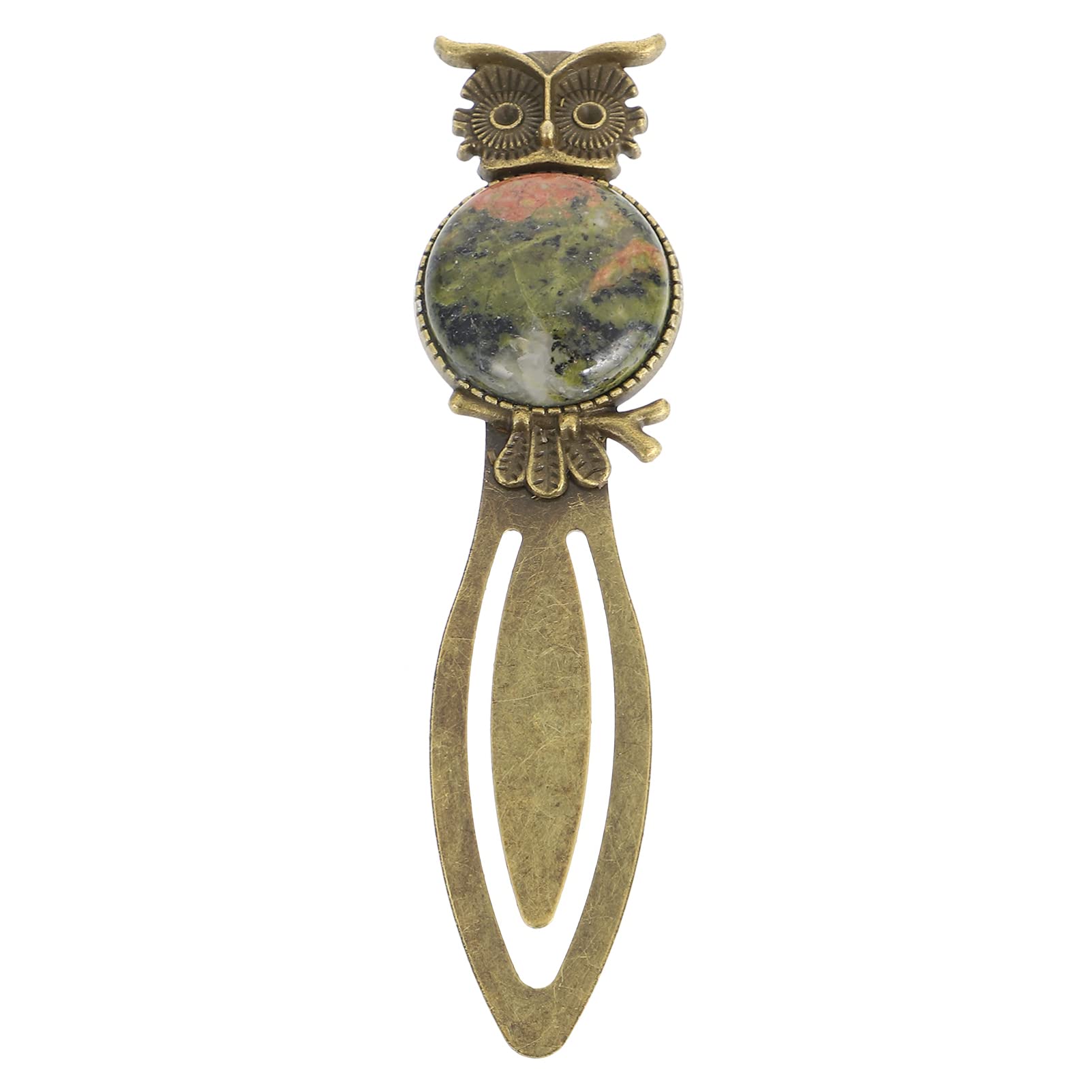 Vintage Owl-Shaped Metal Bookmarks - Custom Office Decor, Animal Book Page Markers, Novelty Paper Clips for Reading & Gifts | Perfect for Book Lovers, Teachers & Vintage Decor Enthusiasts