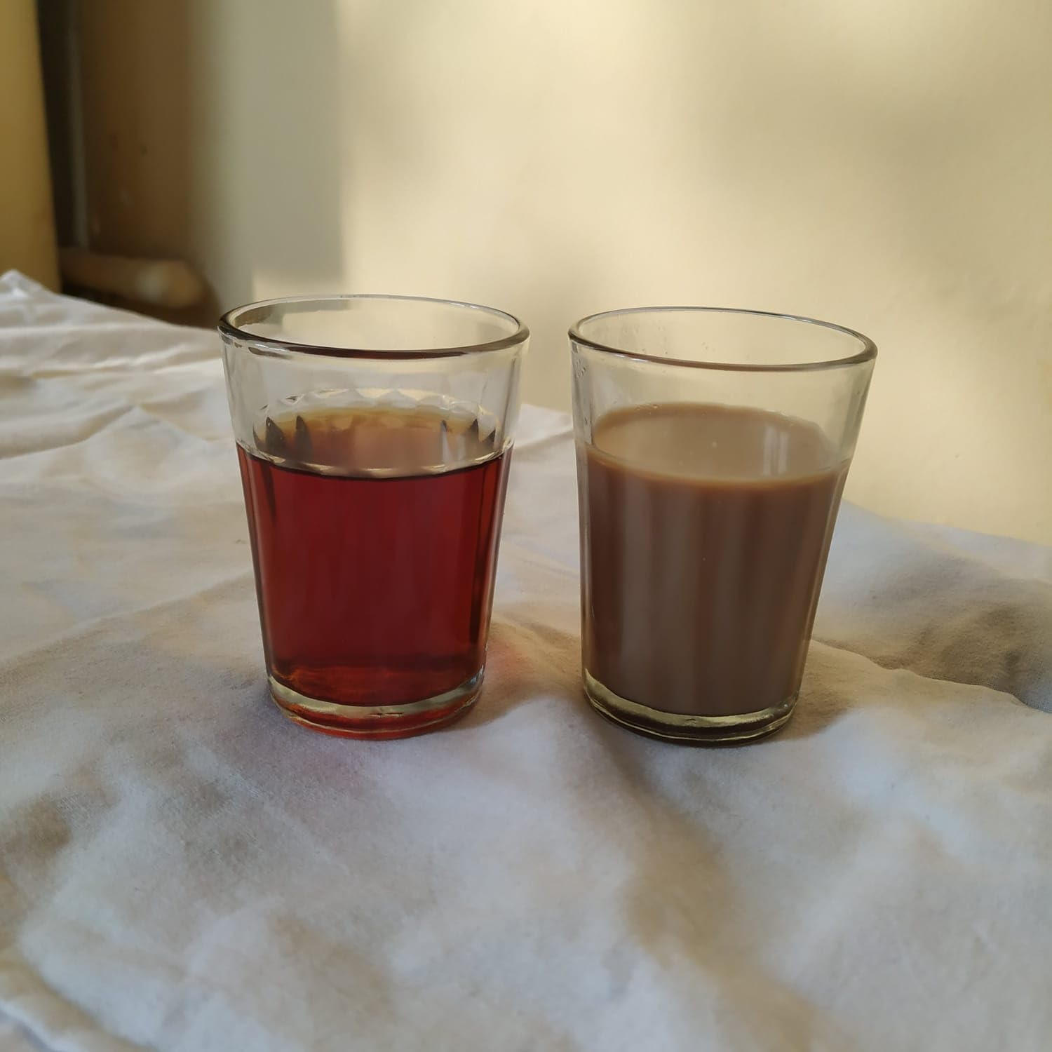 Authentic Indian Chai Tea Cups & Wine Glasses Set of 6 - 2.02 oz Traditional Ceramic Cups for Chai, Tea, Wine & Cocktails - Perfect for Home, Cafe & Restaurant Use