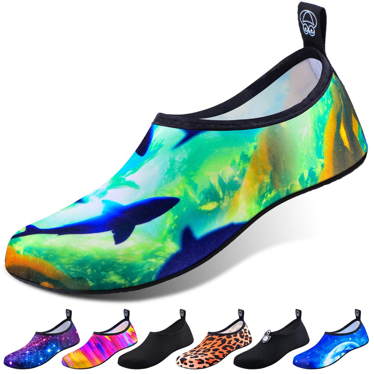 DigiHero Quick-Dry Water Shoes for Women & Men - Lightweight Aqua Socks for Swimming, Beach, Surfing, Yoga & Outdoor Activities | Perfect for Pool, Water Parks & Summer Adventures