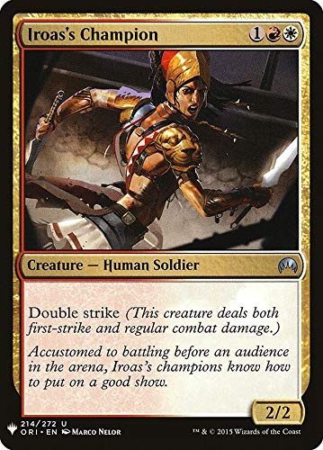 Magic: The Gathering - Iroas's Champion Mystery Booster (Magic Origins) | Collectible Trading Card Game for Deck Building & Strategy Battles