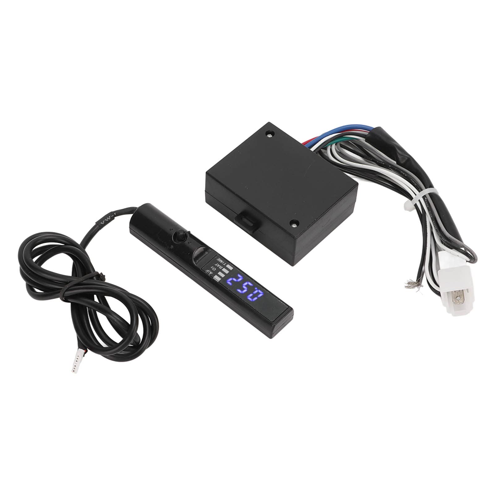 12V Auto Turbo Timer Control Kit with LED Digital Display - Engine Start Timer & Flameout Delay for Cars (Blue Light) - Perfect for Performance Tuning & Engine Protection
