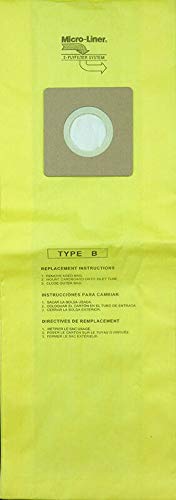 DVC Royal Dirt Devil Type B Micro Allergen Vacuum Cleaner Bags - 54 Pack | Made in USA | Perfect for Allergy Sufferers & Pet Owners | Fits Dirt Devil Vacuums for Dust-Free Home Cleaning