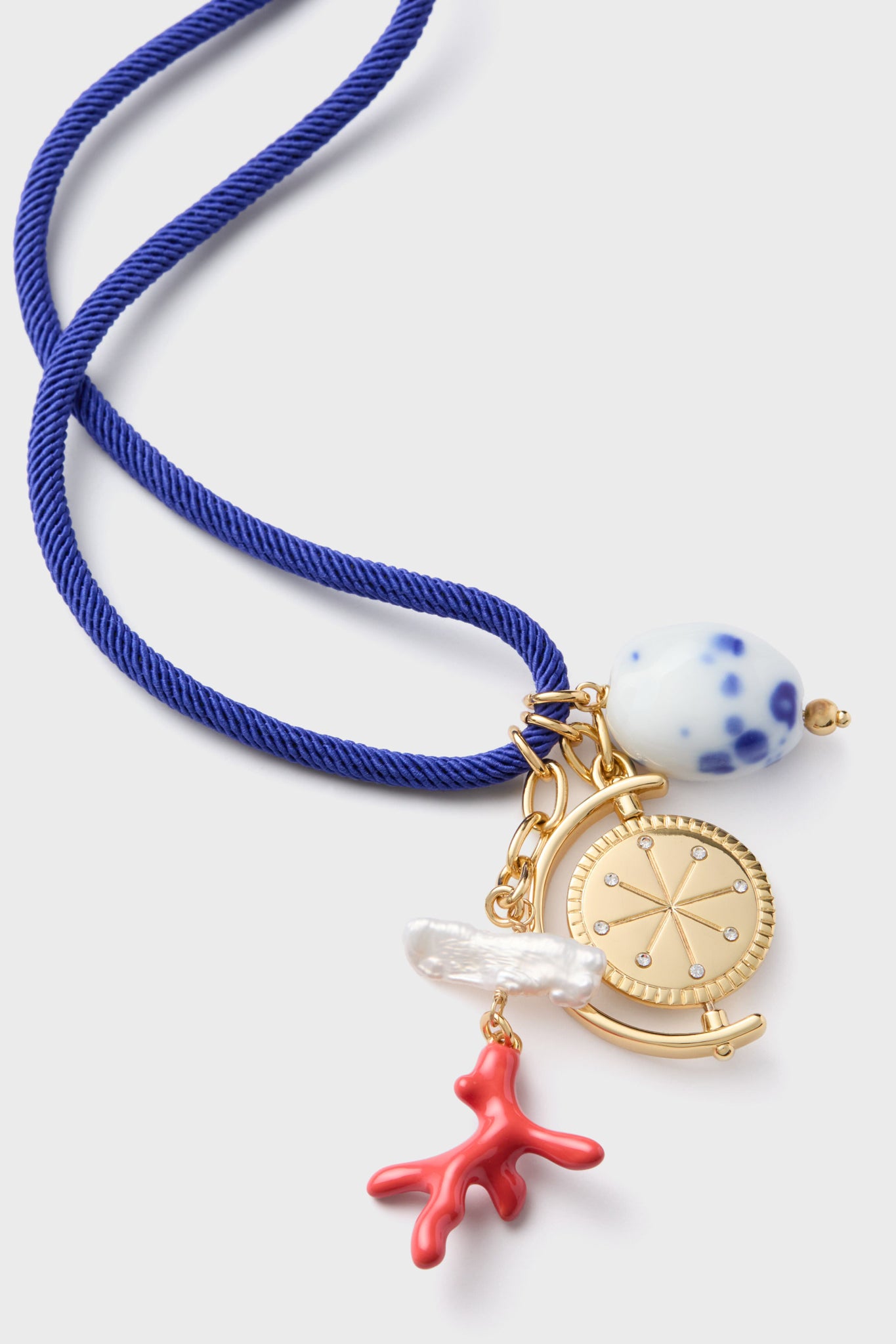Elegant Blue Multi Graciela Necklace - Stylish Layered Pendant Jewelry for Women | Perfect for Parties, Weddings & Everyday Wear