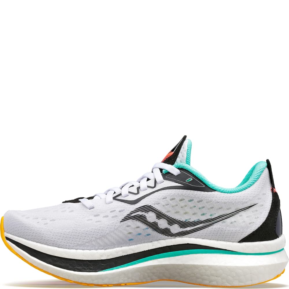 Saucony Women's Endorphin Speed 2 Running Shoes - Lightweight Cushioned Road Racing Sneakers for Marathon Training & Long Distance Running