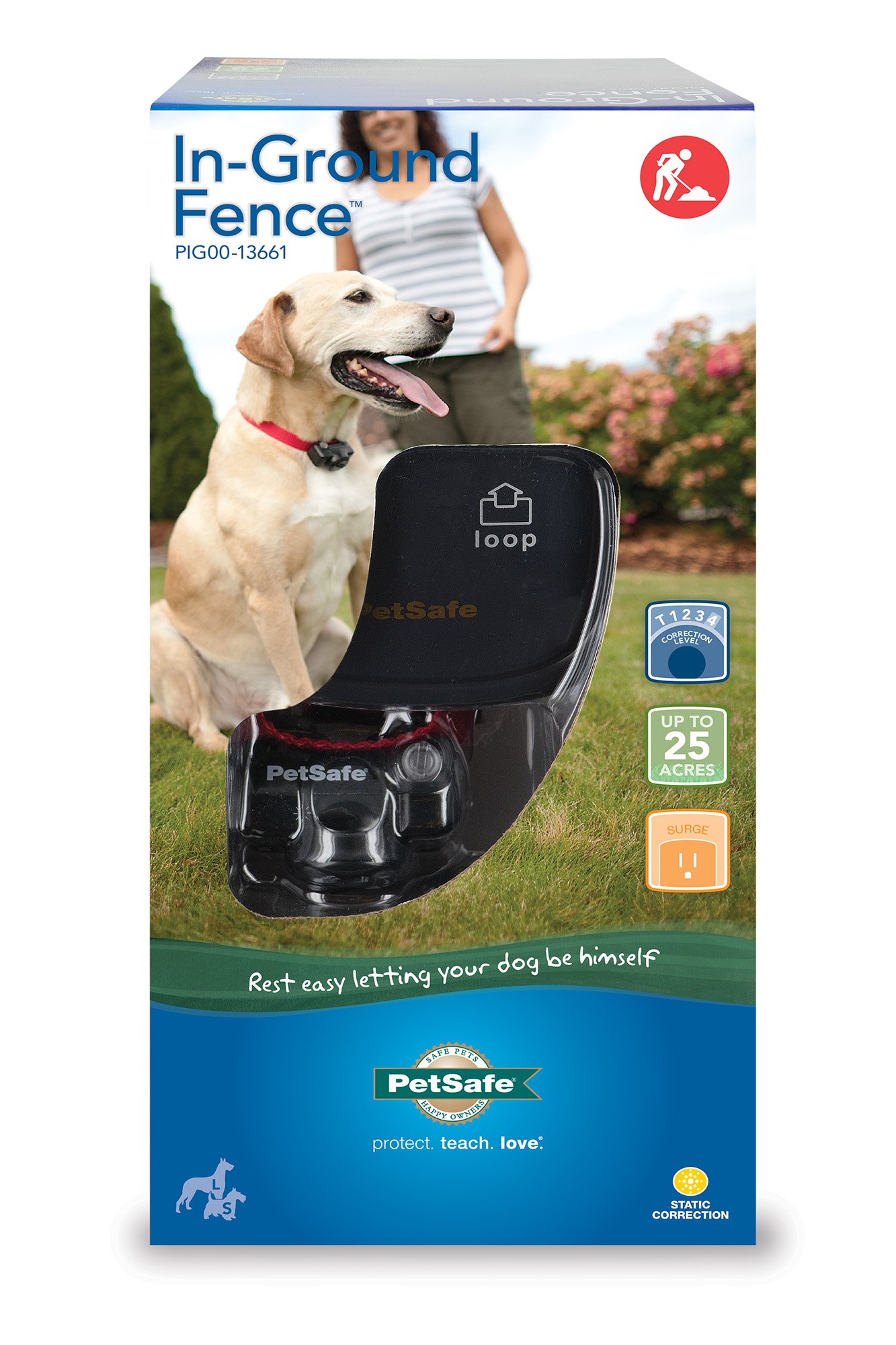 PetSafe In-Ground Dog Fence System - Wireless Pet Containment Solution for Dogs | Perfect for Large Yards & Outdoor Pet Safety