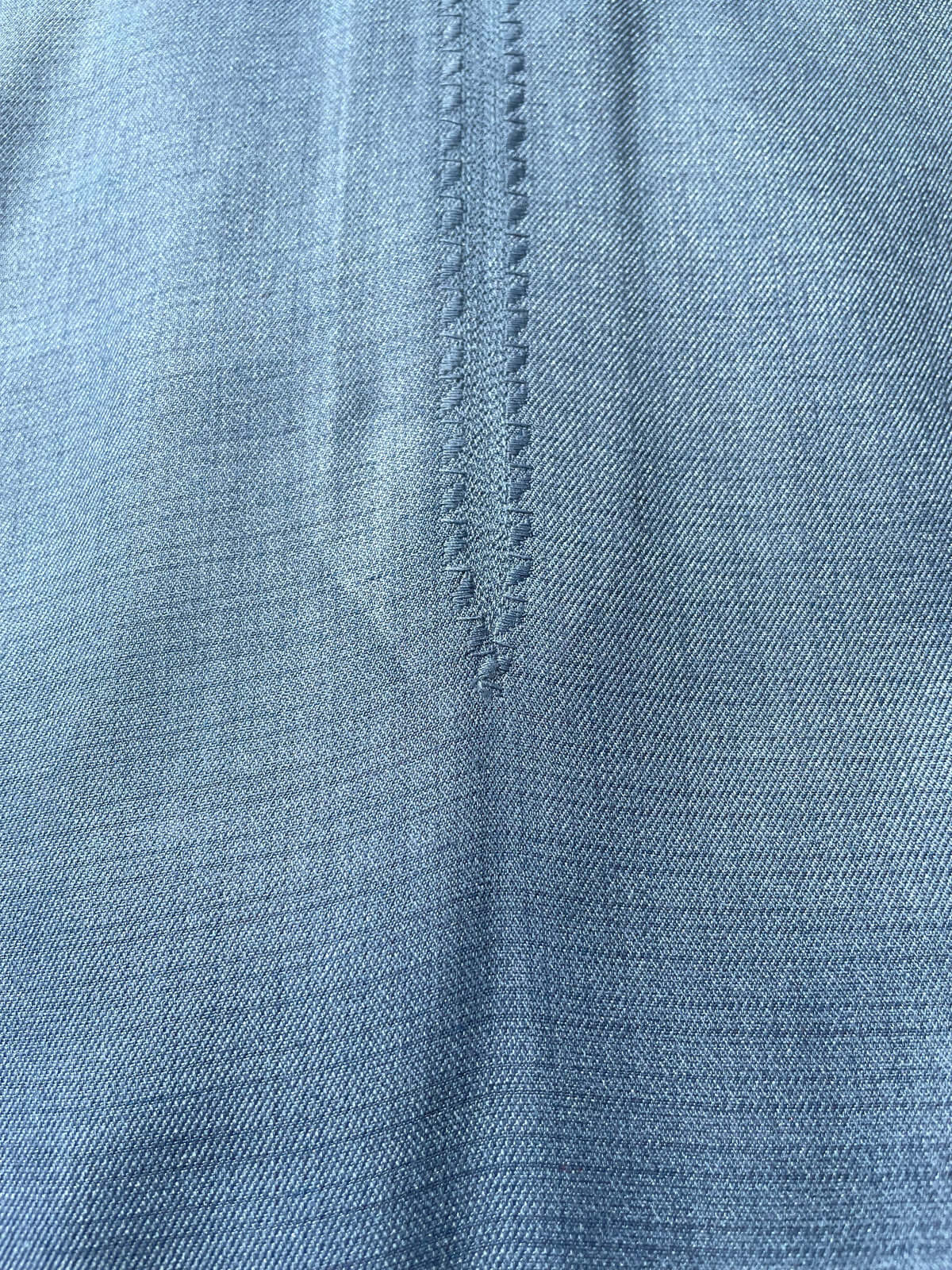 Premium Men's Arctic Blue Cashmere Wool Emirati Thobe - Luxurious Traditional Arabic Robe for Special Occasions & Cultural Events