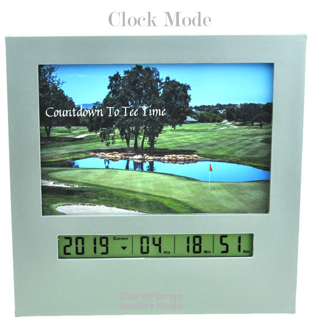2020 Digital Retirement Countdown Clock with Large Display - Fun Golf Gadget & Perfect Gift for Firefighters, Police, Military Veterans - Countdown to Christmas, Graduation & Special Events - Ideal for Office, Home Decor & Retirement Parties