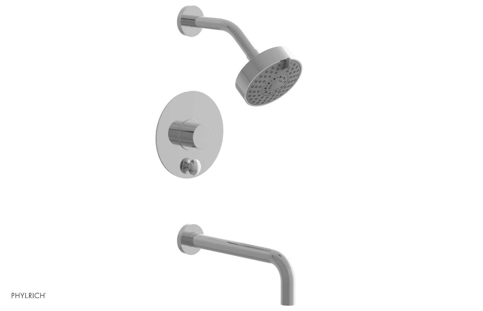 BASIC II 10 Pressure Balance Tub and Shower Set 230 28 10 - Water-Saving Bathroom Fixture for Modern Homes & Spa-Like Experience