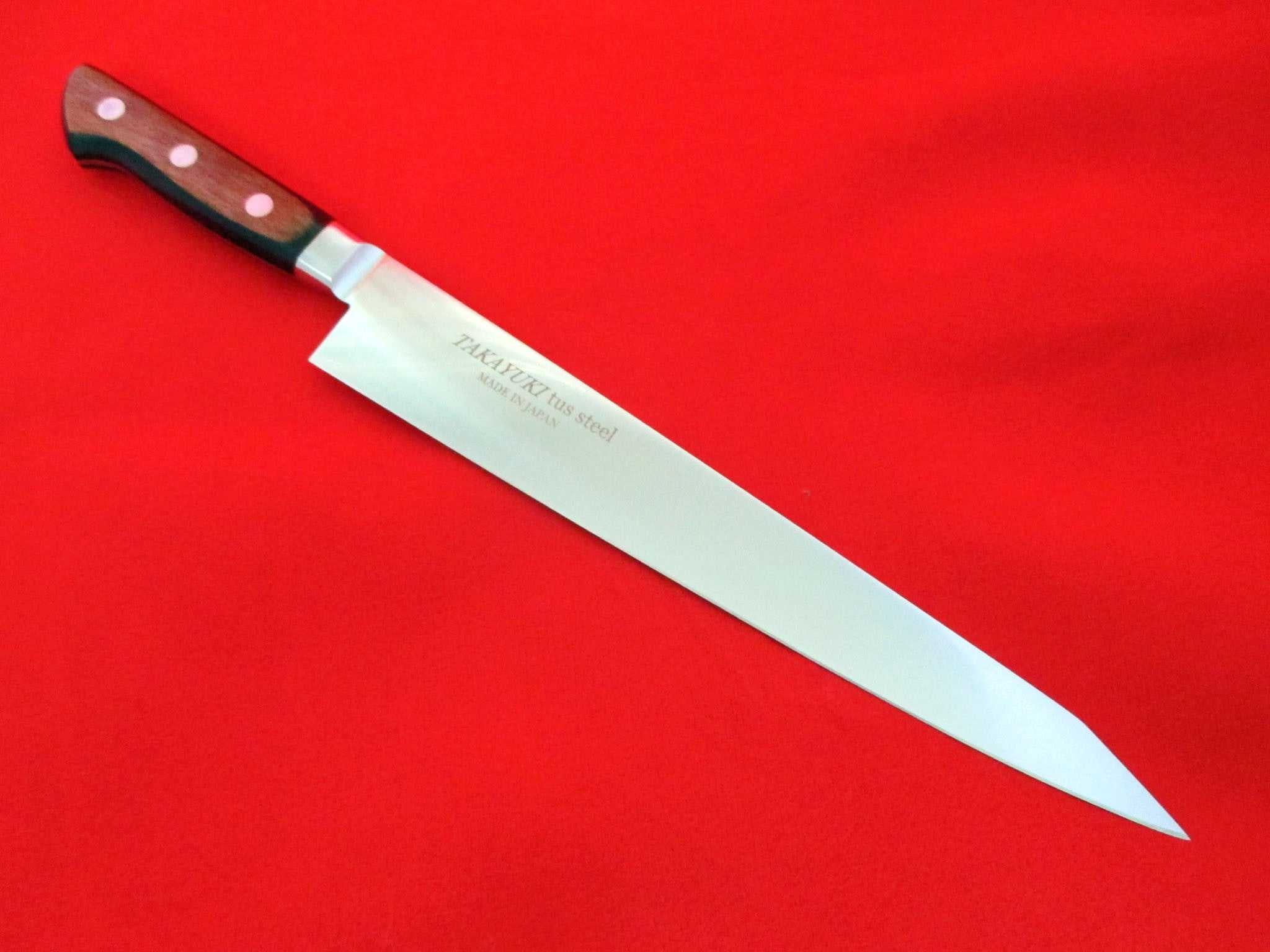 Sakai Takayuki TUS High Carbon Stainless Steel Sujihiki Knife - 10.5