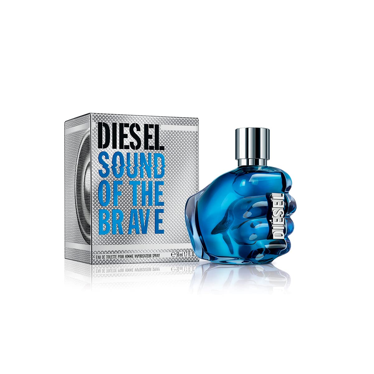 DIESEL Sound of the Brave Men's Cologne Gift Set - Eau de Toilette with Lemon, Spicy Juniper Berries & Ambery Wood Notes | Perfect for Daily Wear, Date Night & Special Occasions