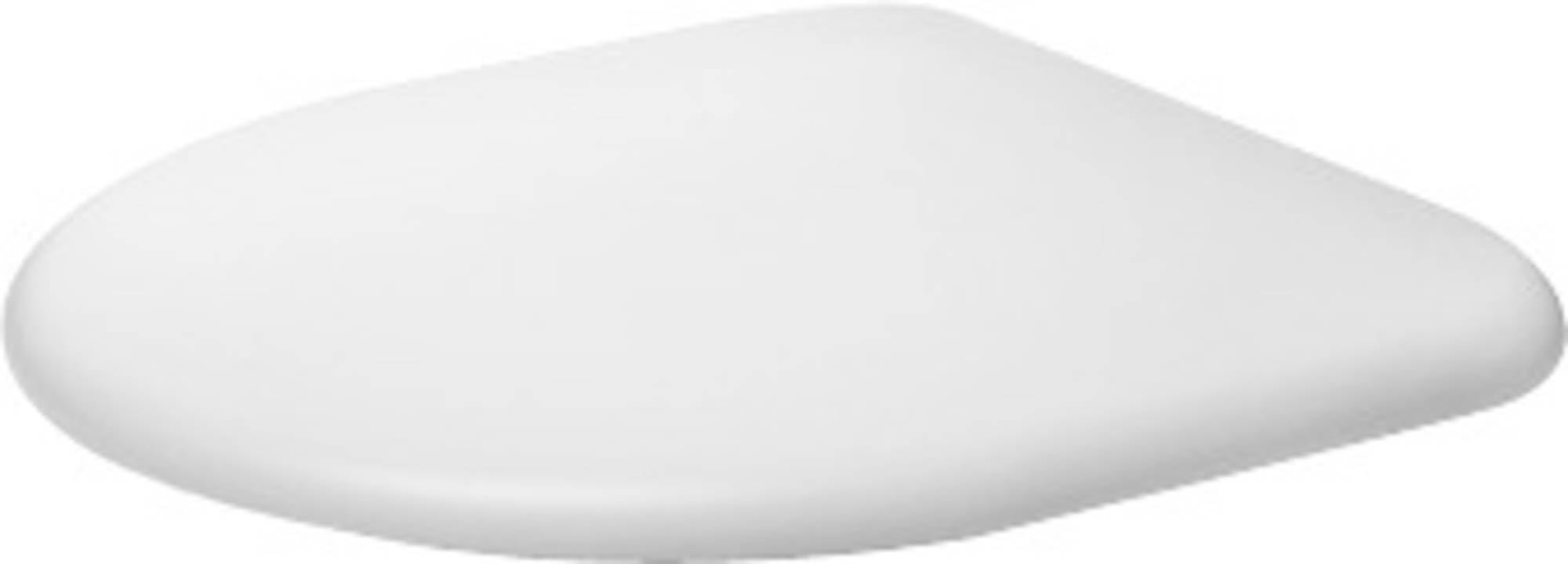Duravit Architec 0069610000 Toilet Seat with Stainless Steel Hinges, White - Durable & Hygienic Bathroom Upgrade for Modern Homes