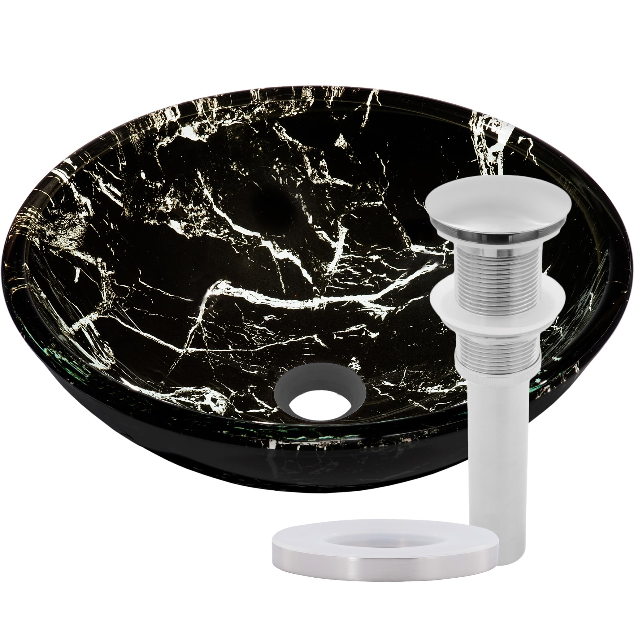 Novatto TID-035BN Brushed Nickel Drop-In Kitchen Sink - Perfect for Modern Farmhouse & Contemporary Home Renovations