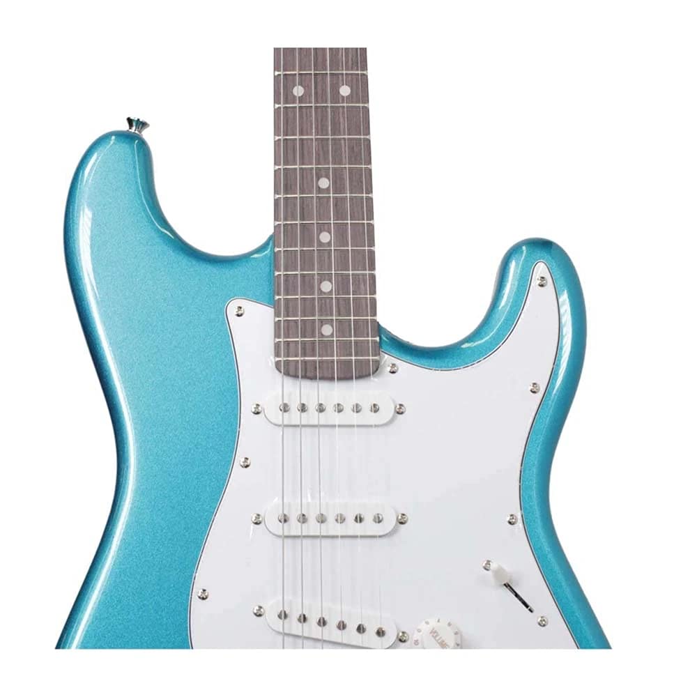Babilon Electric Guitar - Professional Blue Electric Guitar for Beginners & Musicians | Perfect for Rock, Blues & Live Performances
