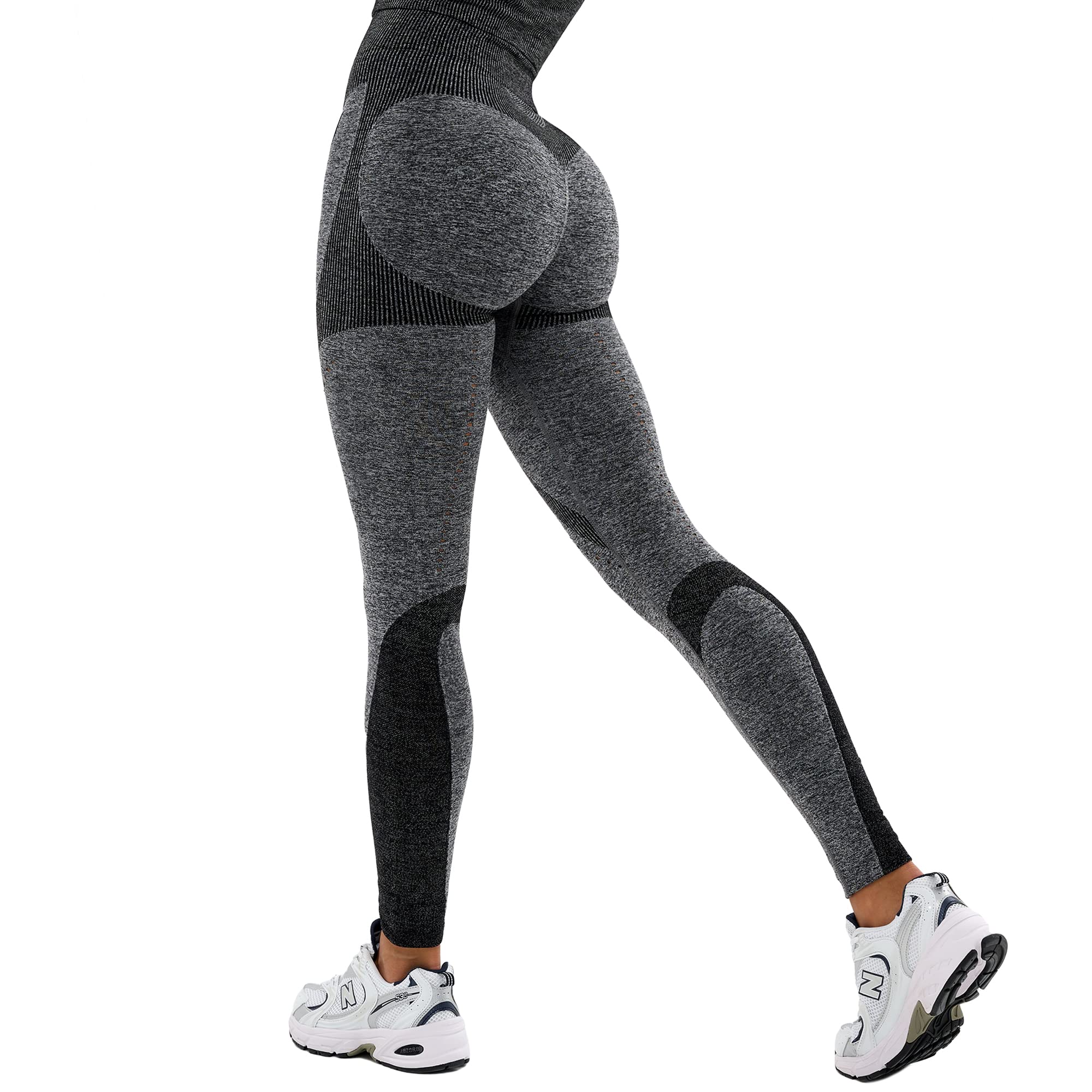 Premium High Waist Seamless Yoga Pants for Women - Tummy Control Workout Leggings with Butt Lifting Design | Gym, Running, Lounge & Everyday Wear