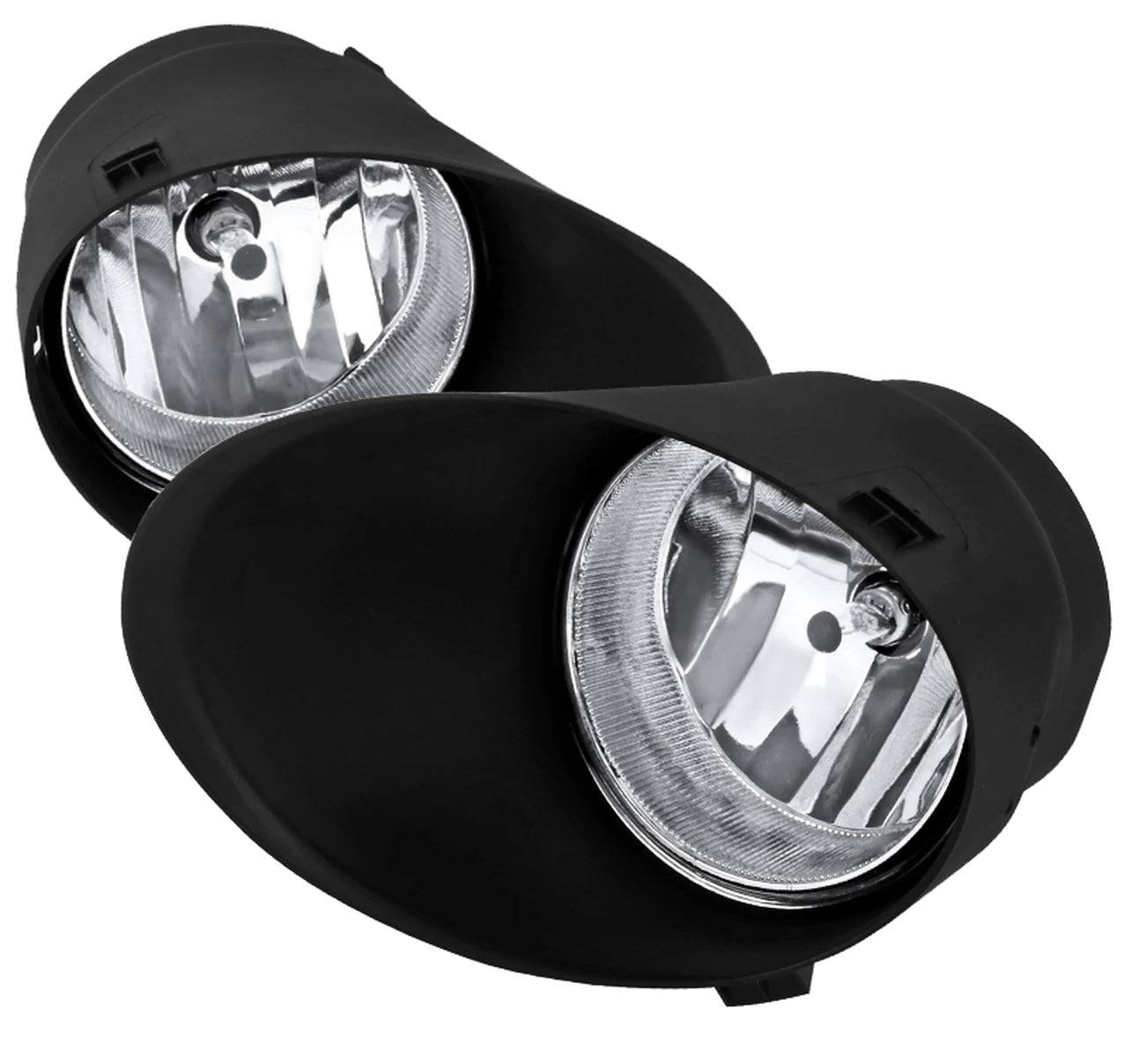 2008-2011 Toyota Sequoia & Tundra Chrome Fog Lights with Clear Lens - Durable Replacement Fog Lamps for Improved Night Visibility in Rain & Foggy Conditions