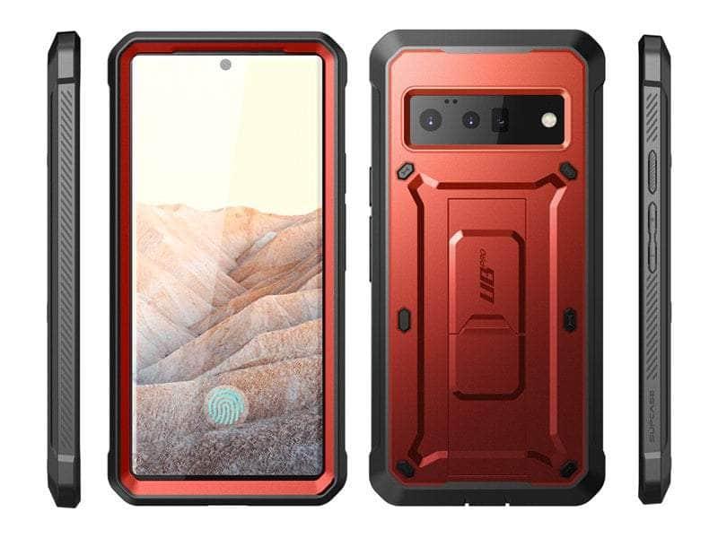 SUPCASE UB Pro Rugged Holster Case for Google Pixel 6 Pro - Full Body Protection with Kickstand | Shockproof, Military-Grade Drop Protection for Work, Outdoor & Daily Use