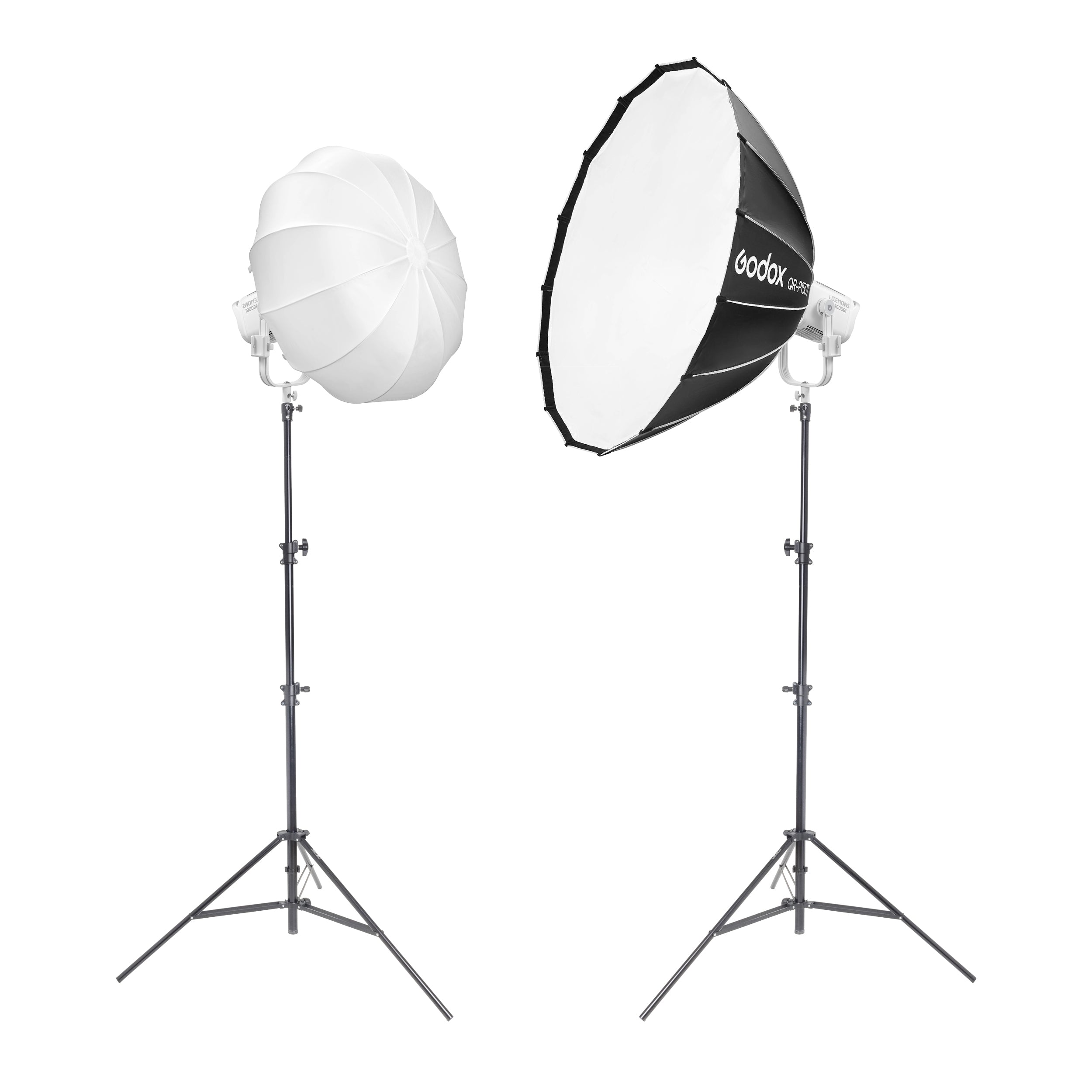 Godox LA600BI Bi-Color LED Video Light Kit - 600W Studio Lighting with CRI≥95, Dimmable for YouTube, Photography, Live Streaming & Film Production