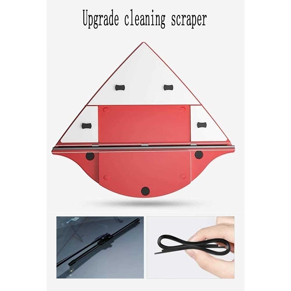 Double-Sided Magnetic Window Cleaner for Single Glazed Glass - High Reach Wiper & Scrubber for High-Rise Buildings (5-25mm Thickness) - Perfect for Apartment Windows, Skyscraper Cleaning & Hard-to-Reach Glass Surfaces
