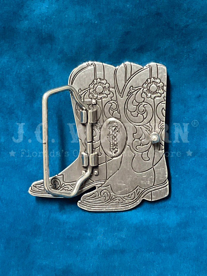 Nocona 37937 Women's Western Cowgirl Boots with Silver Buckle - Perfect for Country Dancing, Rodeos & Casual Wear