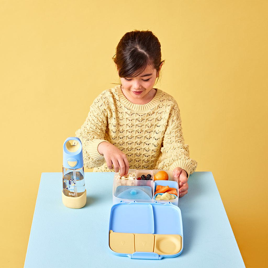 b.box Kids Insulated Lunch Box - Leak Proof & BPA Free, Bluey Themed Lunch Bag for School, Daycare & Picnics - Perfect for Boys & Girls