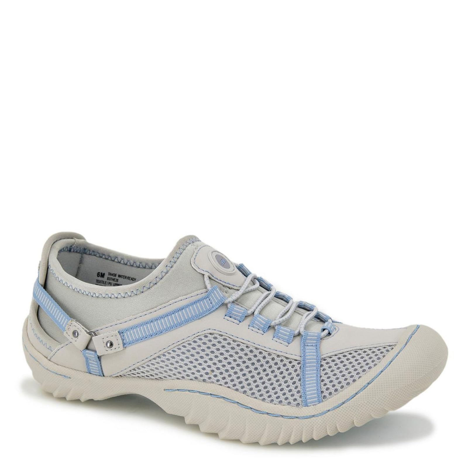 JBU Tahoe Water Ready Women's Outdoor Comfort Closed Toe Slip On Water Shoes for Beach, Pool, and Kayaking Adventures