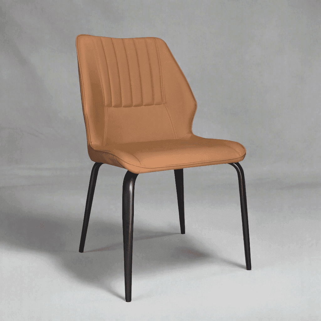 Stylish Kylie Dining Chair - Modern Upholstered Accent Chair for Kitchen, Dining Room & Office - Comfortable & Elegant Home Decor