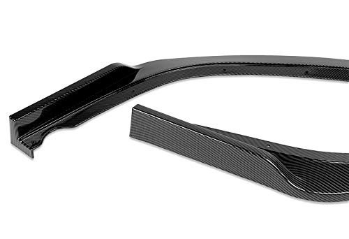 3PCS Front Bumper Lip Kit for 2011-2014 Subaru Impreza WRX STI - CS2 Style Splitter, Spoiler & Air Dam Diffuser (Carbon Fiber Look) | Enhanced Aerodynamics & Aggressive Styling for Street Racing & Car Shows