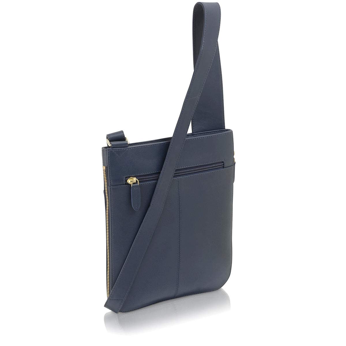 RADLEY London Women's Medium Zip-Around Leather Crossbody Bag in Ink - Perfect for Work, Travel & Everyday Use
