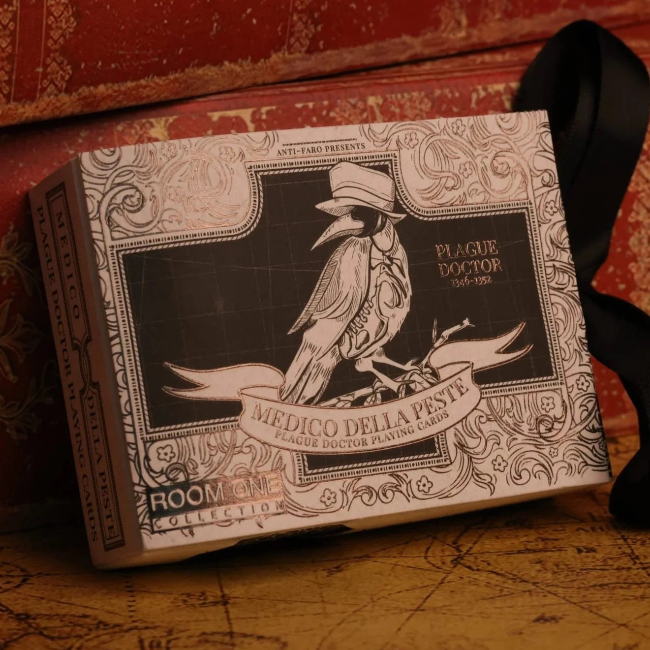 Plague Doctor Celestial Cure Playing Cards - Unique Gothic Tarot Deck for Magic Tricks, Card Games & Collectibles | Perfect for Halloween, Cosplay & Dark Theme Parties
